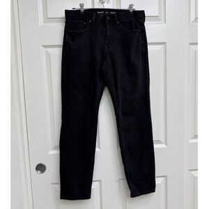Old Navy Mens Black Jeans - Athletic Taper, 32 x 32